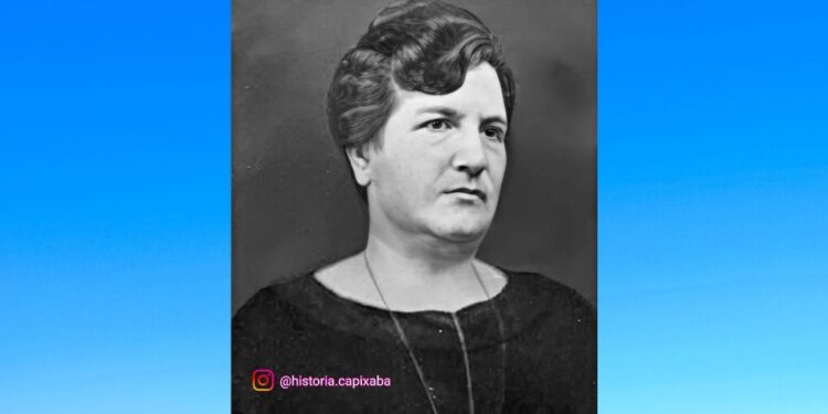 Dona Colatina - Imagem internet. Restauração @historia.capixaba