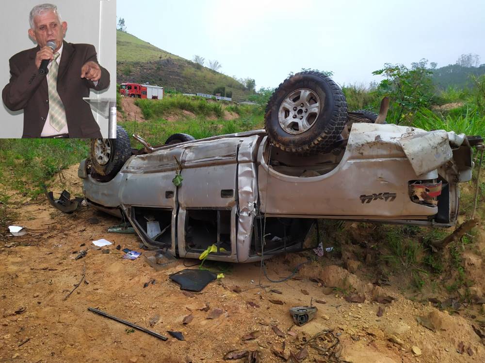 Empresário e ex-vereador Alcino Diniz, de Marechal Floriano, morre em acidente de carro