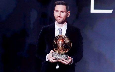 Messi conquista Bola de Ouro pela sexta vez - Foto: Reprodução