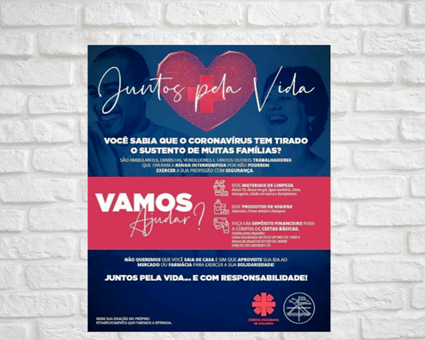 “Campanha Juntos pela Vida” é lançado pela Cáritas de Colatina