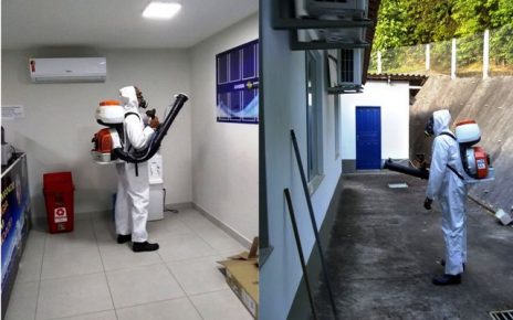 Empresa de Luz higieniza ambientes de trabalho no combate ao Coronavírus - Foto Reprodução