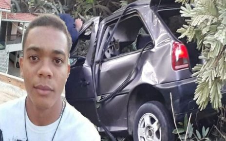 Otávio Monteiro Kriger 19 anos, perdeu controle do carro e caiu em uma ribanceira e morreu em Rio Bananal-ES