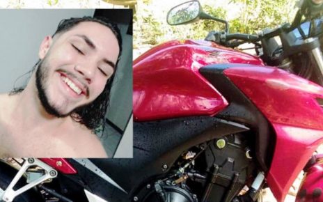 Daniel Marcos Schneider Padilha, 17 anos morreu em acidente de moto - Foto Reprodução