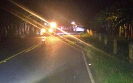 Motociclista morre após atingir caminhão no trevo de Marilândia - PMES/Divulgação