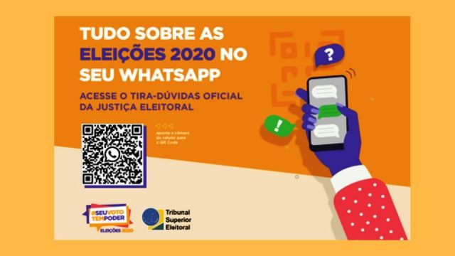 Eleições 2020: conheça o ‘Tira-Dúvidas Eleitoral no WhatsApp’ - Foto: TSE