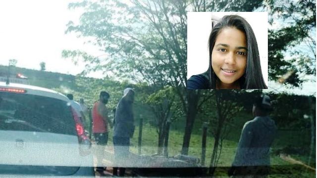 Micaela Barcellos Antunes, de 23 anos, morreu em acidente de moto na ES-130 - Foto Reprodução