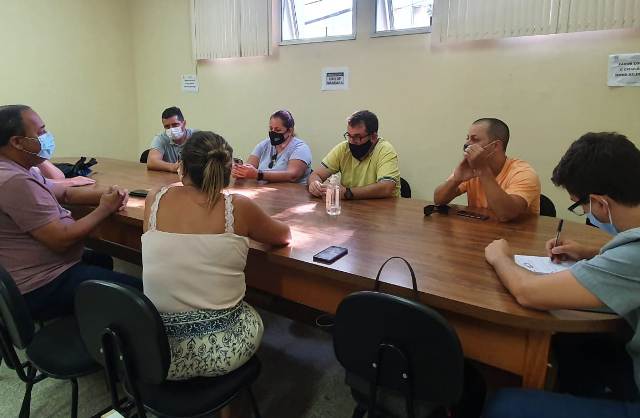 Prefeitura e representantes dos bares discutem ações de fiscalização durante a pandemia em Colatina - Foto: PMC/Divulgação