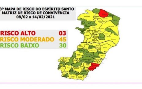 Covid-19 - Três municípios capixabas permanecem em Risco Alto - Foto: Reprodução