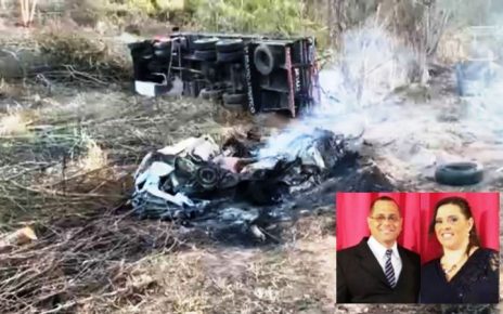 Casal morre carbonizado em em acidente na rodovia MGC-381 em Divino das Laranjeiras.MG - Foto: Reprodução