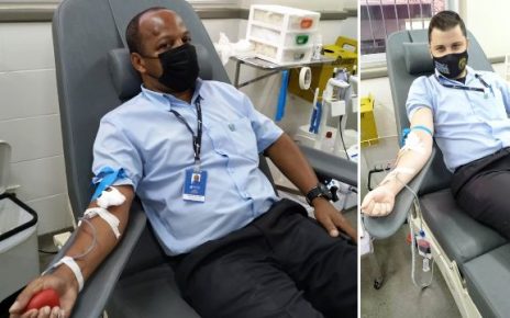 Funcionários da Viação Joana Darc realizam doação de sangue em Colatina