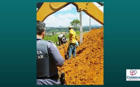 Dois trabalhadores são soterrados em obra de esgoto em Colatina e um deles morre - Foto: PMES