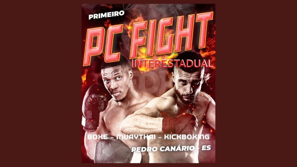 Pedro Canário sediará campeonato PC Fight, com combates de Boxe, Muay Thai e Kickboxing.