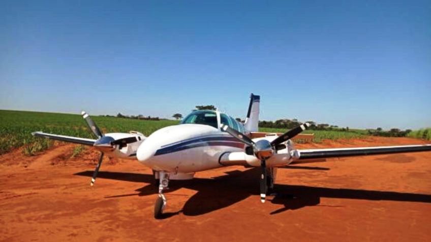 Avião com 500 quilos de cocaína é interceptado pela FAB - Foto: Reprodução