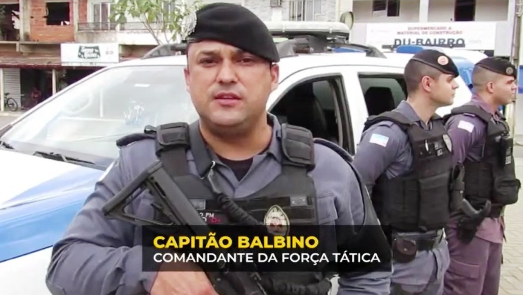 Capitão Balbino da Força Tática, fala das ações frente a criminalidade em Colatina - Foto: Reprodução