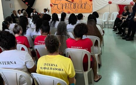 Detentas de Colatina concluem curso de Costureira Industrial do Vestuário - Foto: Sejus