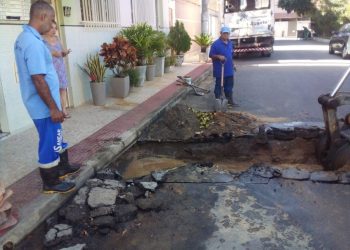 Equipes da SANEAR intensificam serviços em Colatina para aprimorar atendimento à população - Foto: Sanear