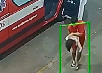 Corpo de Bombeiros salva criança engasgada em Aracruz - Foto: Reprodução