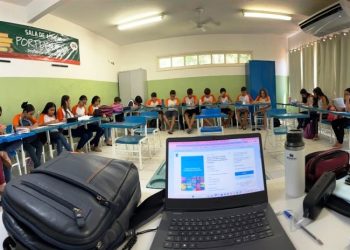 Estudantes de Baixo Guandu participam de tertúlia com base em texto de Conceição Evaristo - Foto: Sedu
