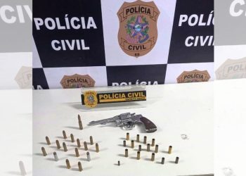 Operação policial em Colatina: PCES apreende arma e munições em busca por suspeito de 28 anos - Foto: PCES/Divulgação
