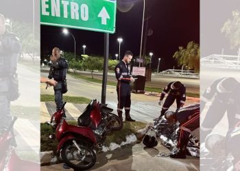 Acidente fatal na entrada da Avenida Moacyr Dalla: motociclista perde a vida - Foto: Rede Social
