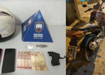 PM recupera celular e prende acusado de cometer roubos em Colatina - Foto: PMES/Divulgação