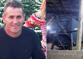 Acidente em secador de café deixa um morto e um ferido em Rio Bananal - Foto: Reprodução