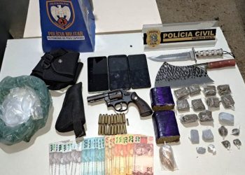 Nova Venécia: operação conjunta resulta em prisão de suspeitos de tráfico de drogas - Foto: PME/PCES/Divulgação