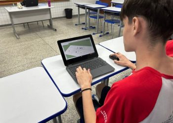 Estudantes de Escola do Futuro em São Gabriel da Palha desenvolvem mapa de risco da escola - Foto: SEDU
