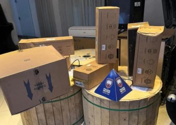 PM recupera produtos de furto em Colatina avaliado em 20 mil reais - Foto: PMES/Divulgação