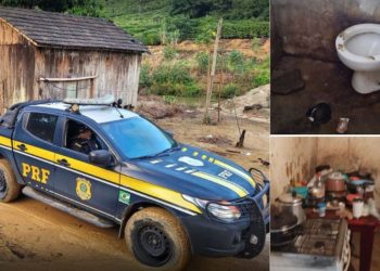 Operação conjunta resgata 11 trabalhadores em condições degradantes em Rio Bananal - Foto: PRFES