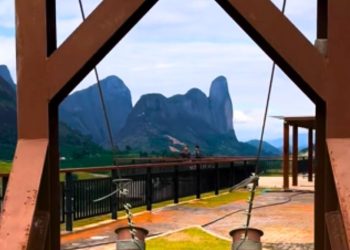 Pancas se prepara para inauguração do maior circuito de tirolesas da América Latina - Foto: Reprodução