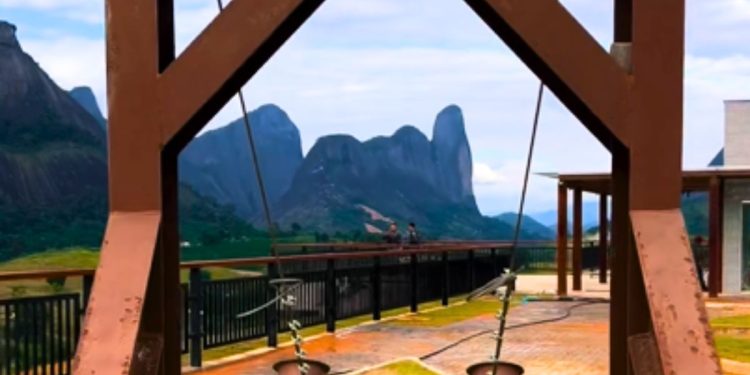 Pancas se prepara para inauguração do maior circuito de tirolesas da América Latina - Foto: Reprodução