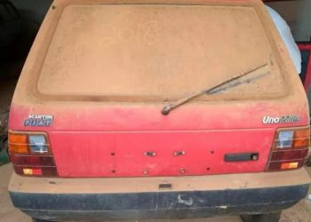 Uno Mille 1990 de Colatina é vendido por R$ 100 mil em evento de carros antigos - Foto: Arquivo Pessoal