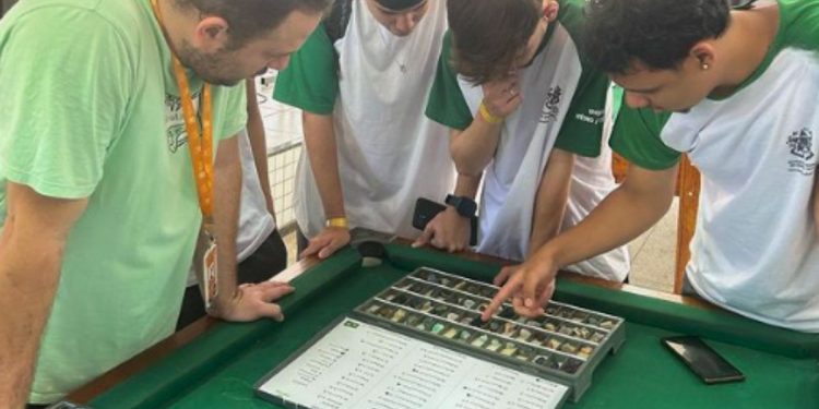 Estudantes de Colatina embarcam em uma "Odisseia Geológica" e desvendam os segredos das rochas ornamentais do ES - Foto: Sedu/ES