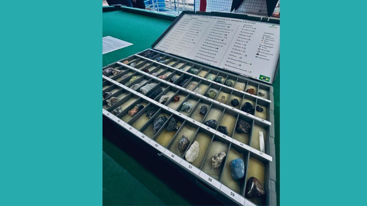 Estudantes de Colatina embarcam em uma "Odisseia Geológica" e desvendam os segredos das rochas ornamentais do ES - Foto: Sedu/ES