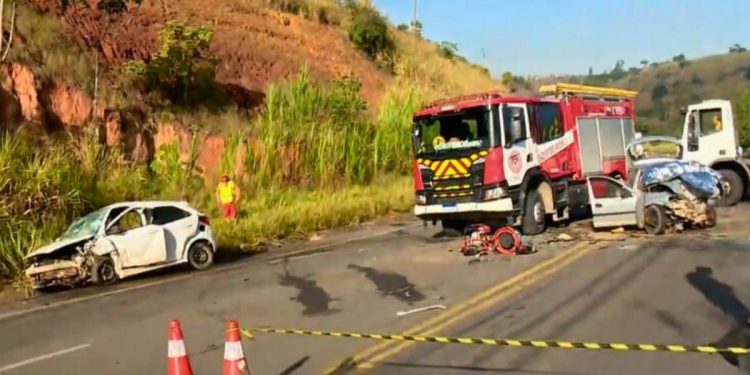 Acidente deixa 3 mortos e 3 feridos na BR-259, em Colatina - Foto: Reprodução