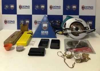 PM apreende 1,5 kg de maconha em operação na noite de terça-feira em Colatina - Foto: PMES/Divulgação