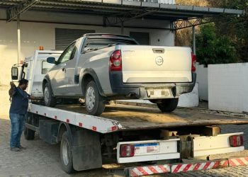 Veículo com restrições por furto/roubo interceptado em Colatina - Foto: PMES/Divulgação