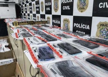 Governo do ES recupera mais de 200 celulares em apenas dois dias - Foto: PCES/Divulgação