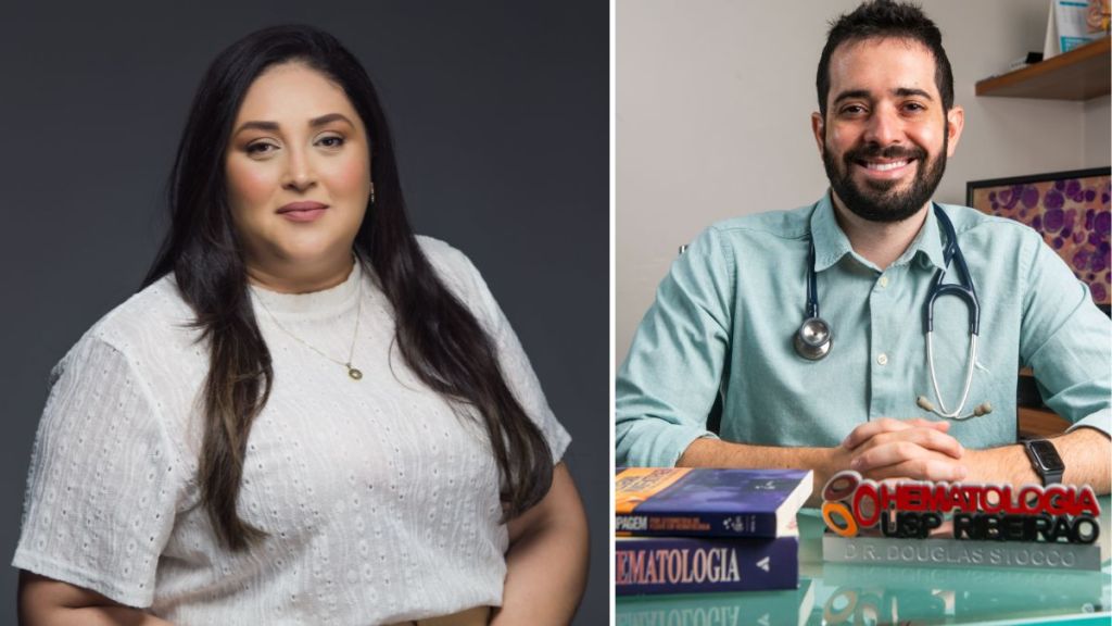 Oncologista clínica Juliana Alvarenga e hematologista Douglas Covre Stocco - Foto: Arquivo