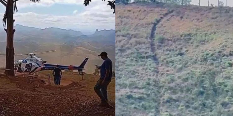 Acidente grave em estrada de chão deixa um morto e uma ferida em Afonso Cláudio - Foto: Leitor Colatina em Ação