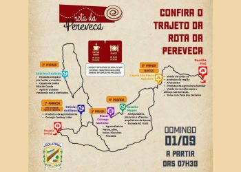 Rota da Pereveca: cultura e gastronomia entre Baunilha e Boapaba neste domingo - Foto: Reprodução