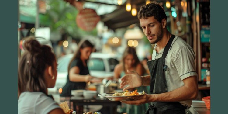 Garçons transformam a experiência do cliente e ganham protagonismo no setor de bares e restaurantes - Foto: Midjourney