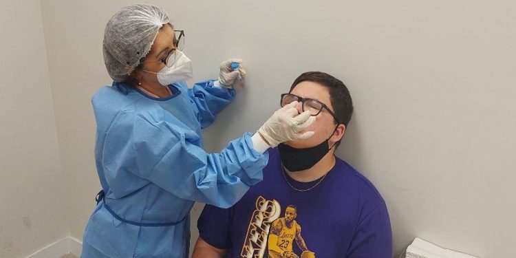 Sesa reforça a importância da testagem para a detecção da covid-19 - Foto: Foto: Sesa
