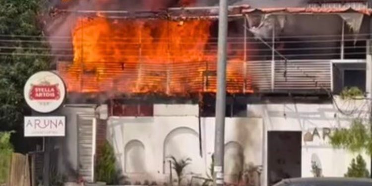 Restaurante Aruna emite comunicado oficial após incêndio em Colatina - Foto: Rede Social