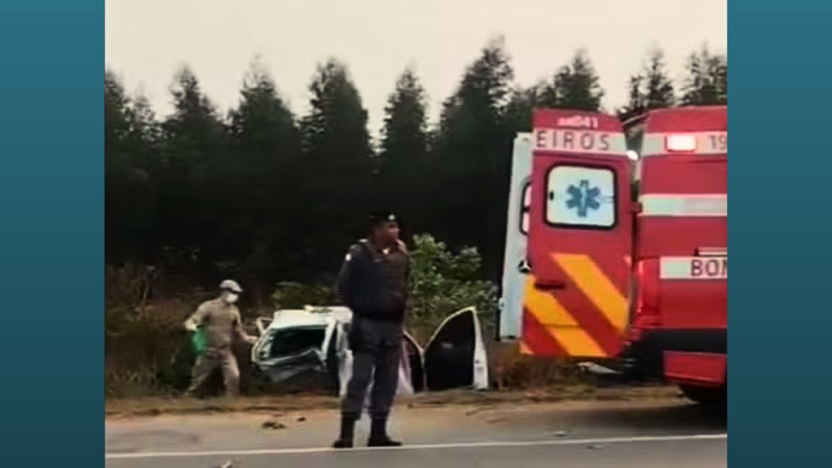 Casal de Santa Teresa, morre em trágico acidente na ES-257, em Aracruz - Foto: Rede Social