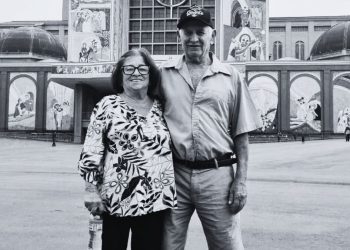 Lucia Maria Cerchi Maestrini, de 79 anos, e Alberto João Maestrini, de 83, morreram em acidente. Eles eram casados há mais de 50 anos. — Foto: Arquivo Pessoal
