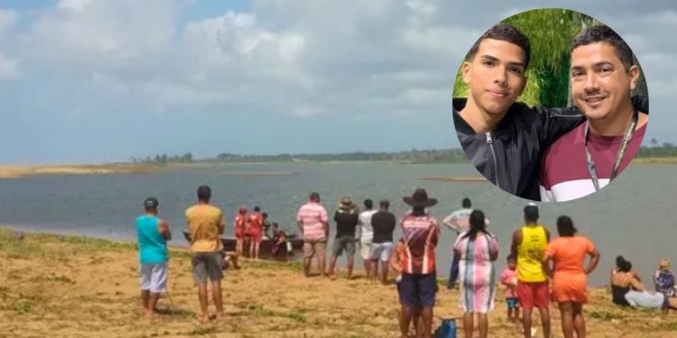 Pai e filho morrem afogados em lagoa durante fim de semana em família no Norte do ES - Foto: Reprodução