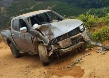 Mulher morre após carro capotar em estrada rural de Marilândia - Foto: Reprodução
