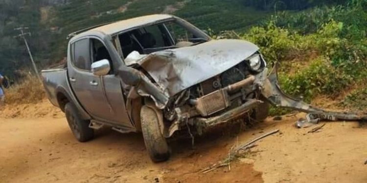Mulher morre após carro capotar em estrada rural de Marilândia - Foto: Reprodução